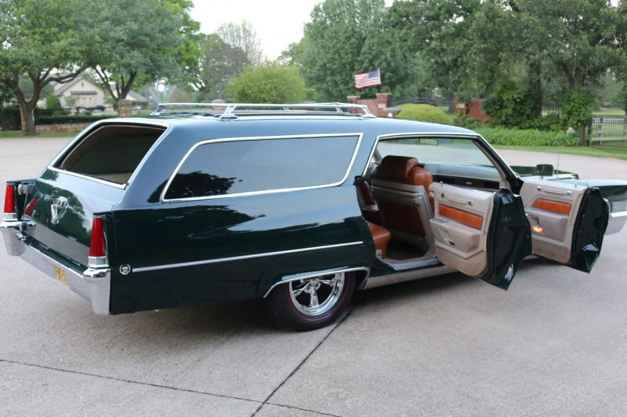 Детали экстерьера Cadillac DeVille 9-passenger Station Wagon by WISCO (B9114767) 1969 года  (фото 74 из 147)